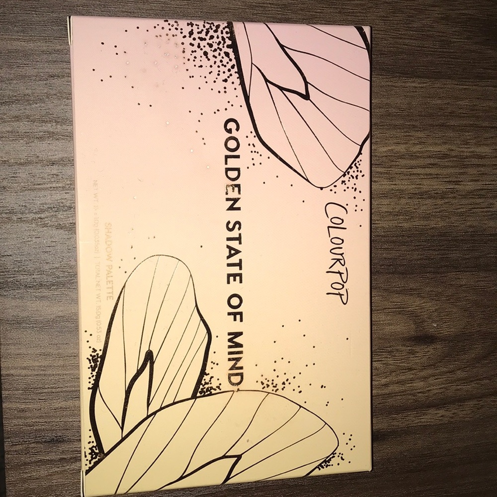 ColorPop Golden State of Mind palette
